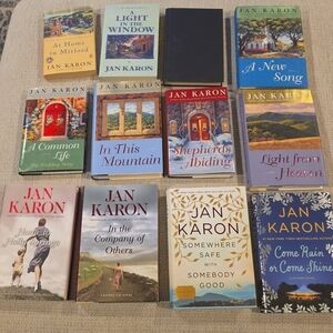 Jan Karon Paperback Book Lot - Assorted Color Covers